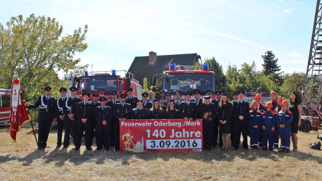 140 Jahre Freiwillige Feuerwehr Oderberg