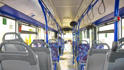 Linienbus Innenansicht