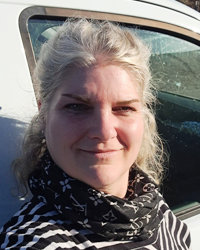 Frontale Ansicht der neuen Jugendkoordinatorin.