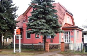 Gebäude einer Sparkasse