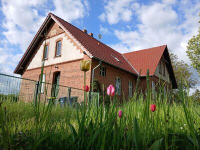 Haus mit Ziegeldach